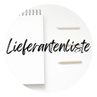 Lieferantenliste wedding day advisor